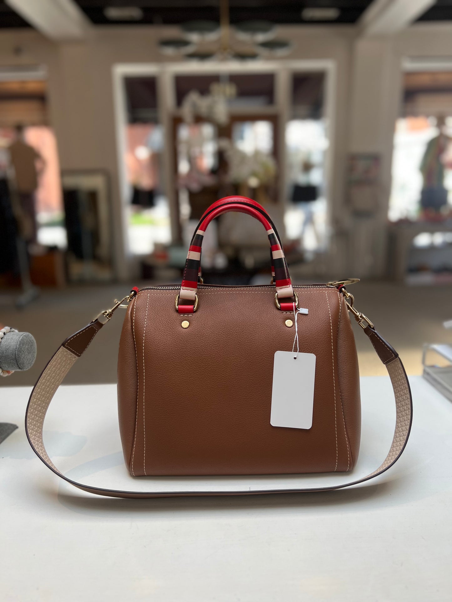 Carolina Herrera Andy 7 Locked Medium Handbag
