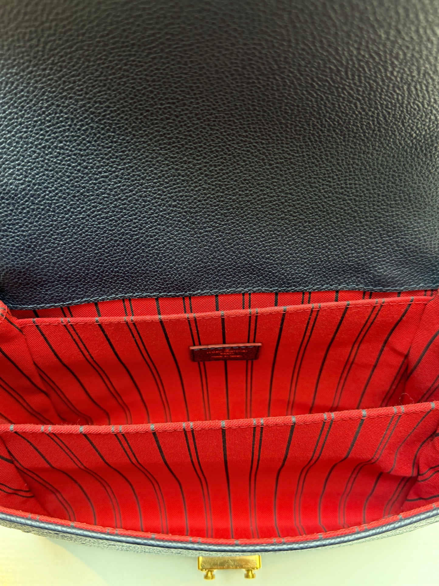 Louis Vuitton Pochette Métis Empreinte Navy