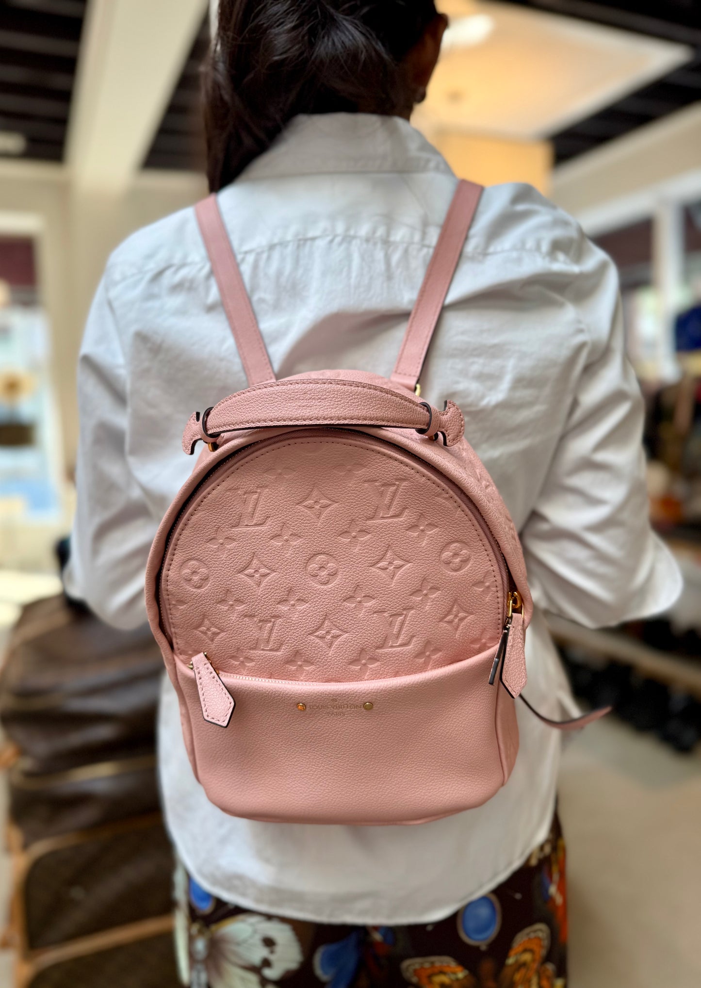 Louis Vuitton Sorbonne Empreinte Light Pink