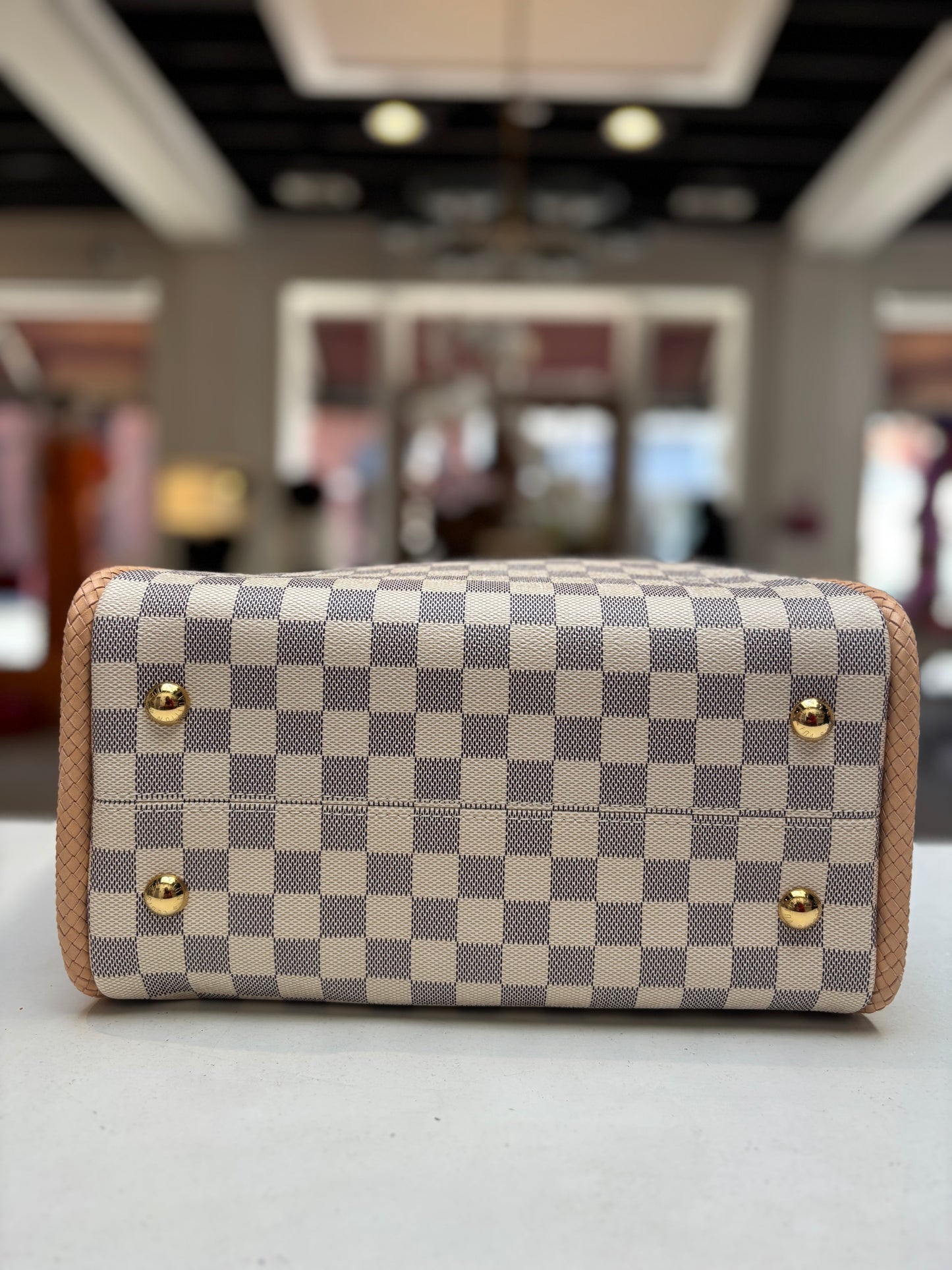LV Damier Azur