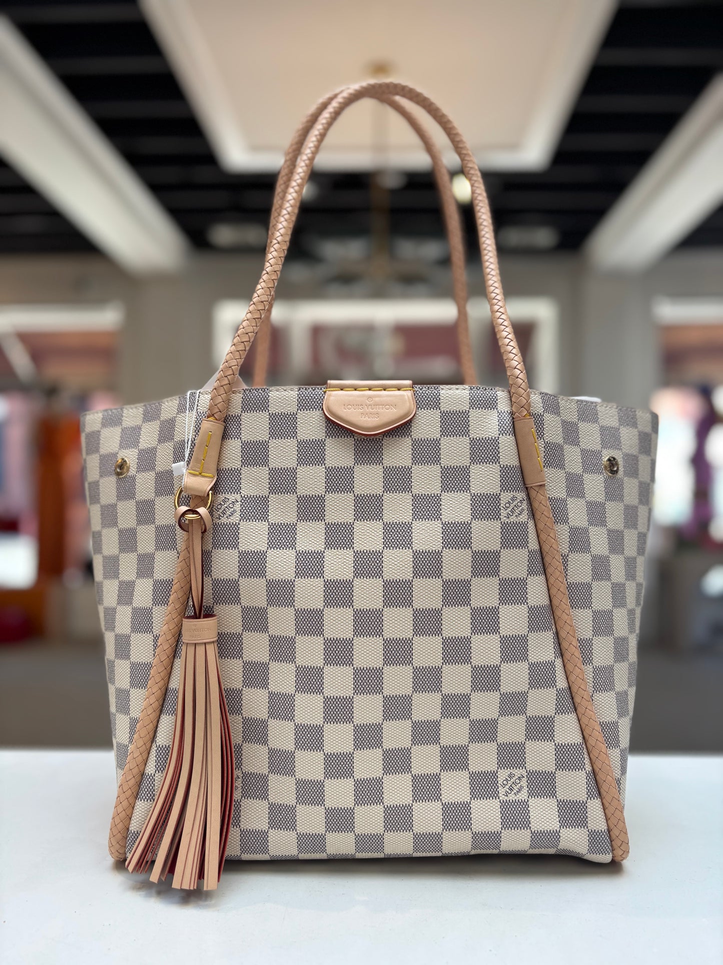 LV Damier Azur
