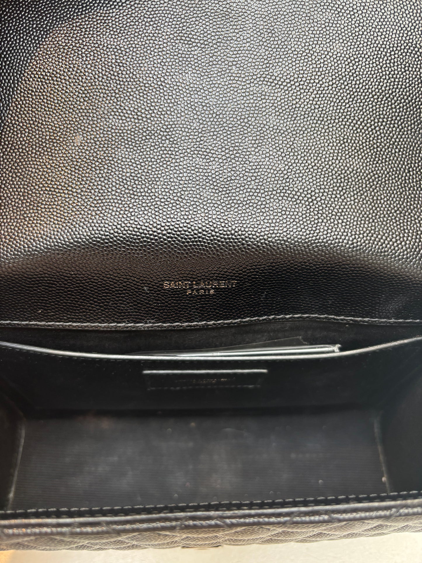YSL Triquilt Flap Bag