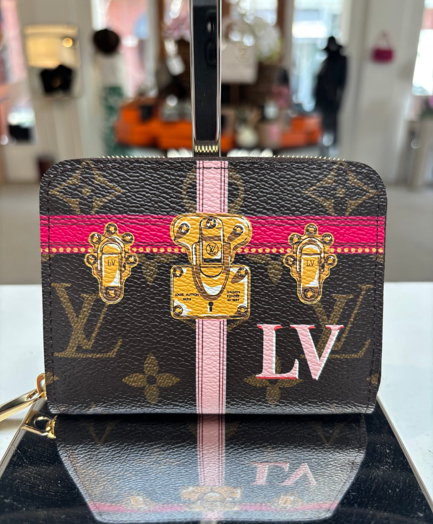 LV Trunk Wallet- Brand New