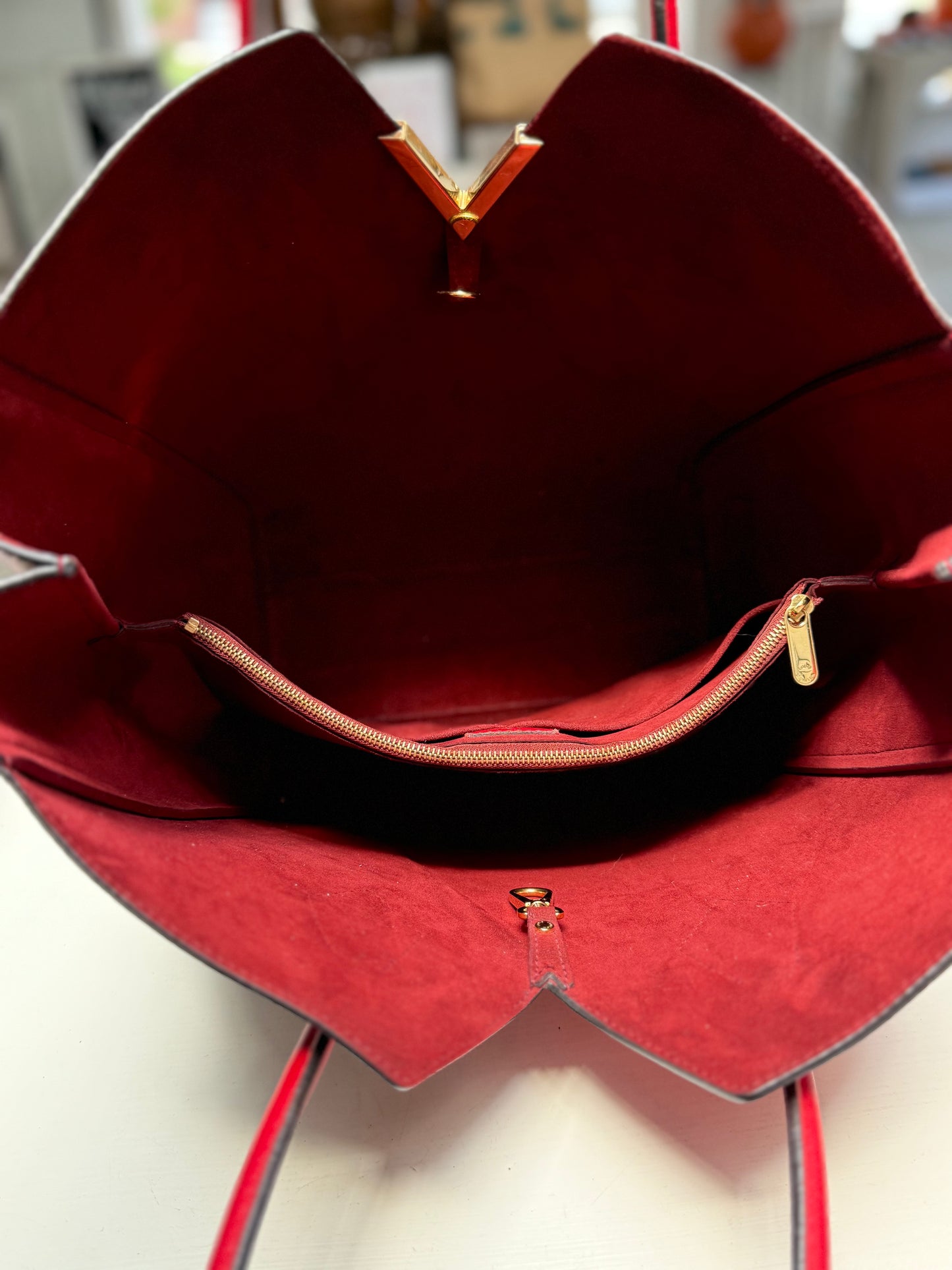 Louis Vuitton Kimono in Red