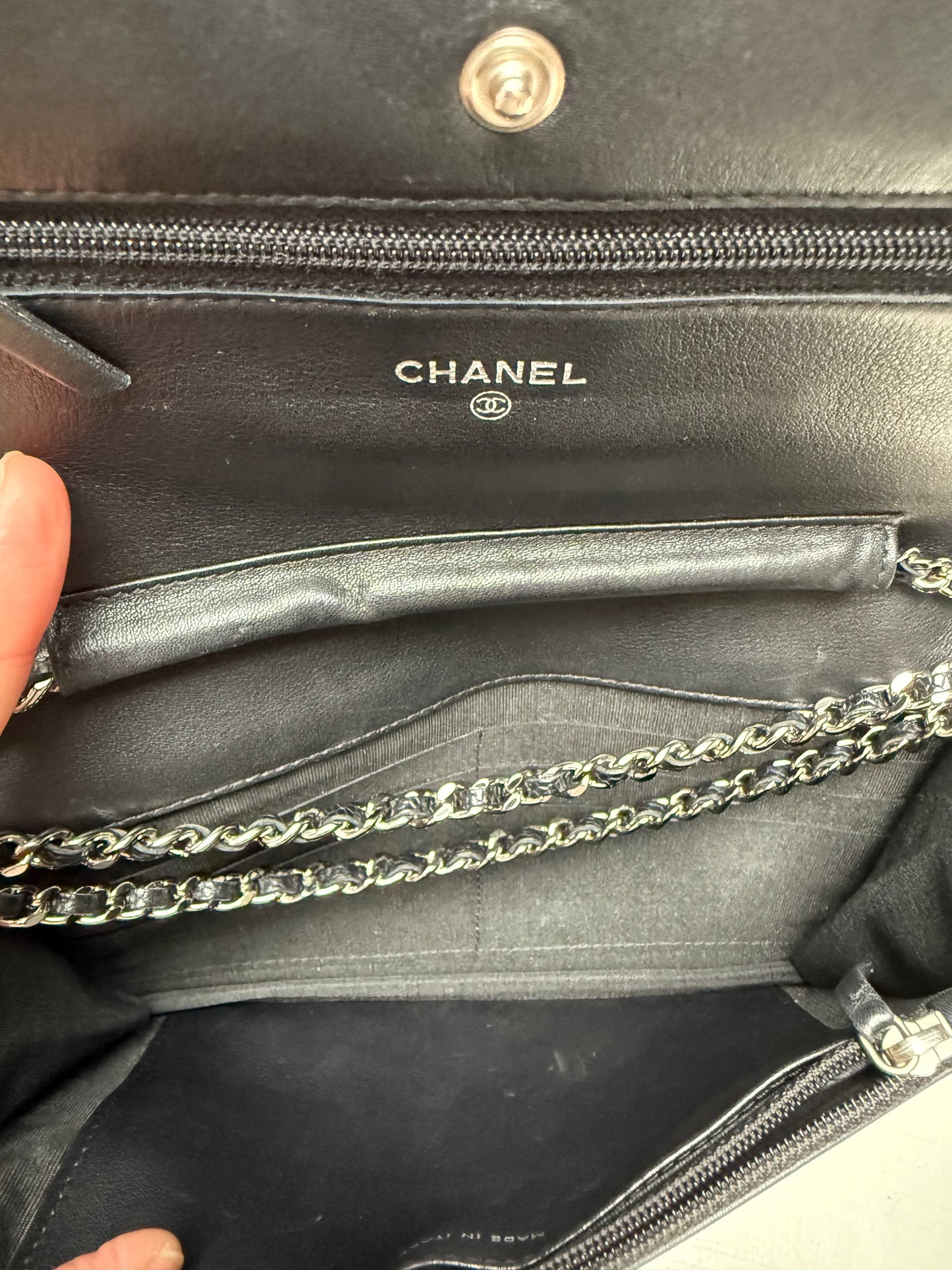 Chanel Timeless Wallet on Chain
