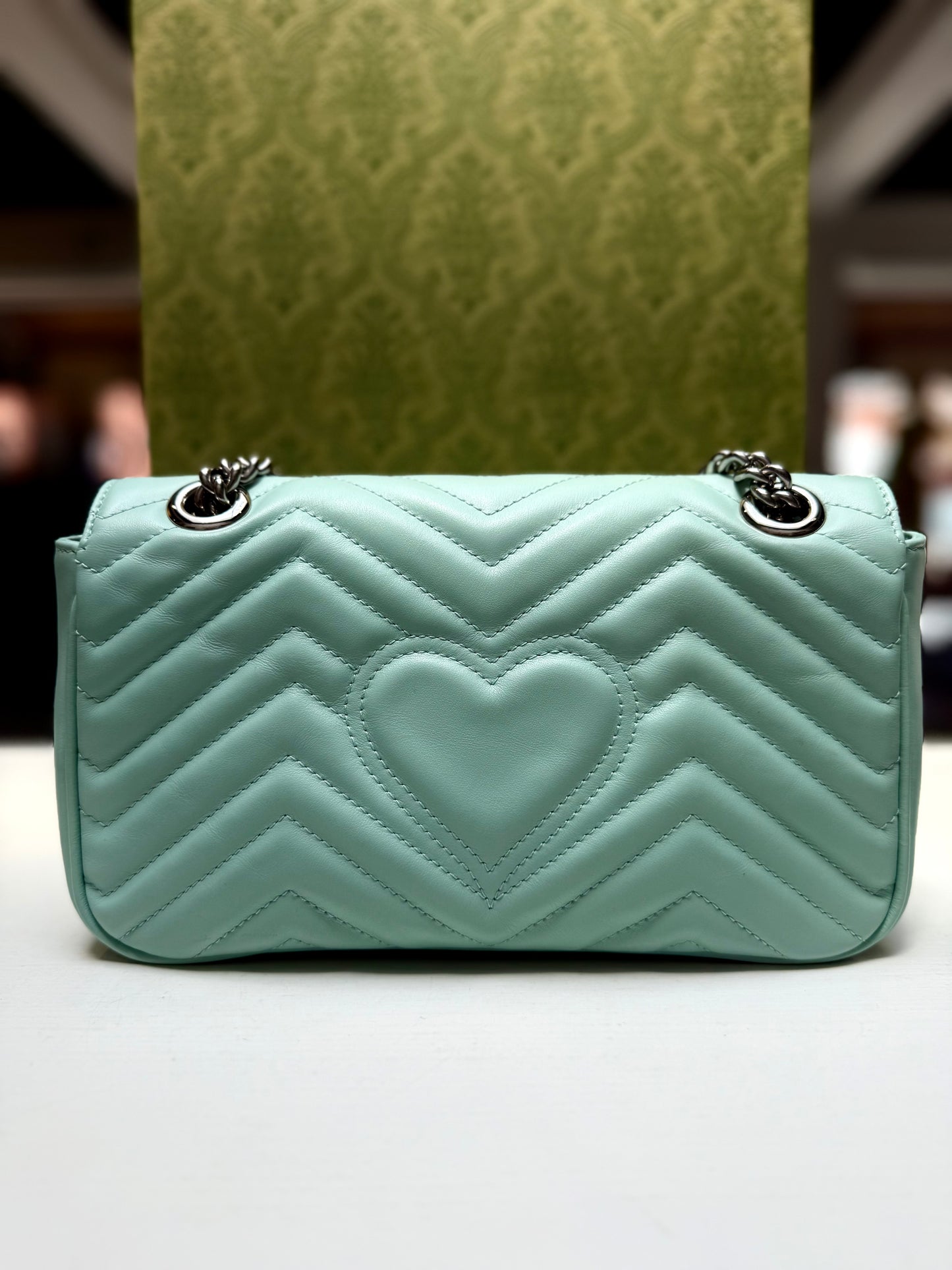 Gucci Marmont Flap Mint