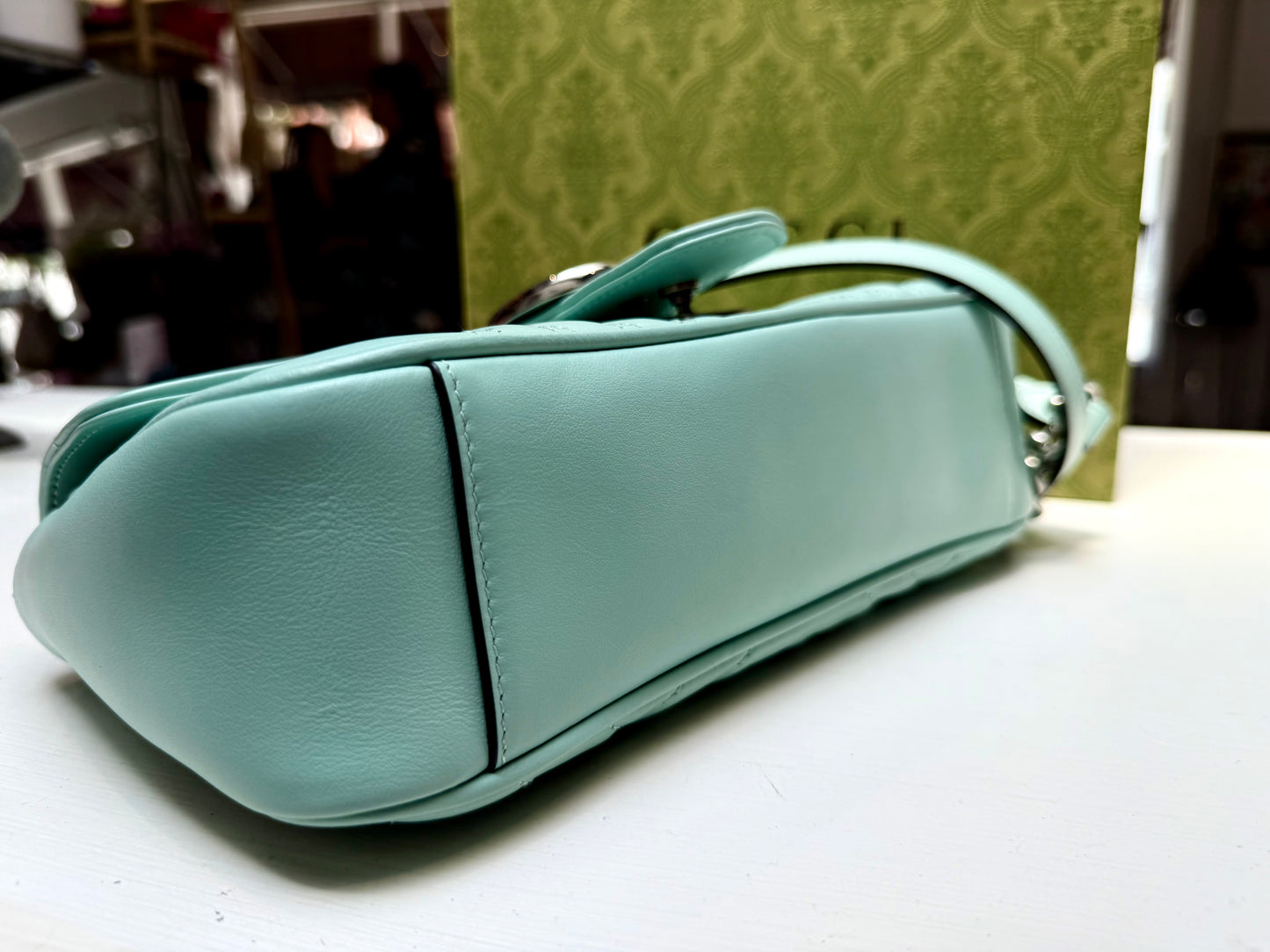 Gucci Marmont Flap Mint