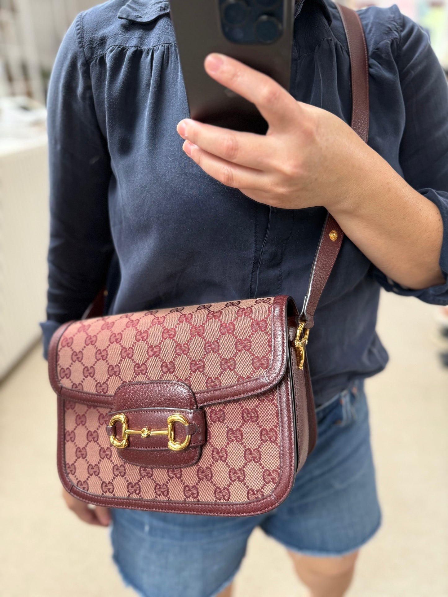 Gucci Horsebit 1955 Crossbody Small