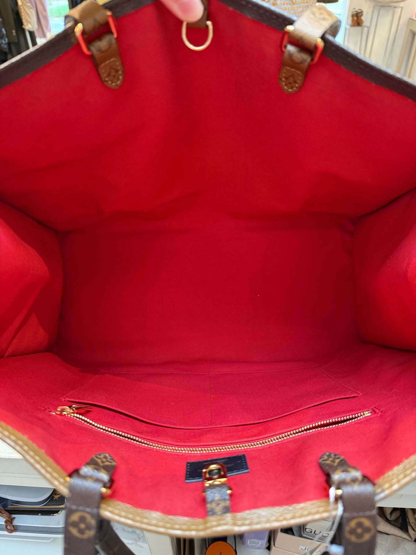 Louis Vuitton On-The-Go Tote GM Reverse Monogram