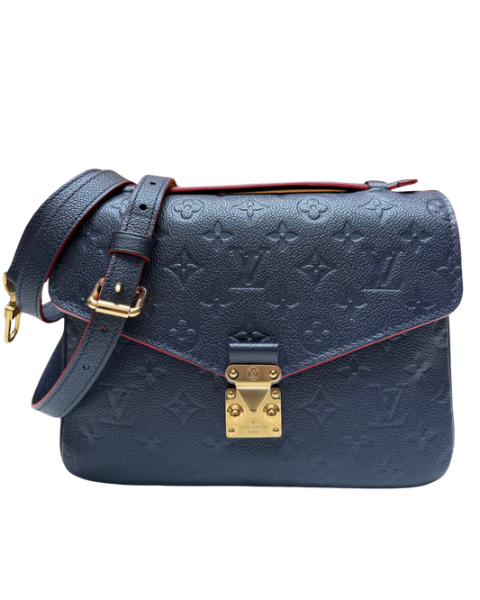 Louis Vuitton Pochette Métis Empreinte Navy