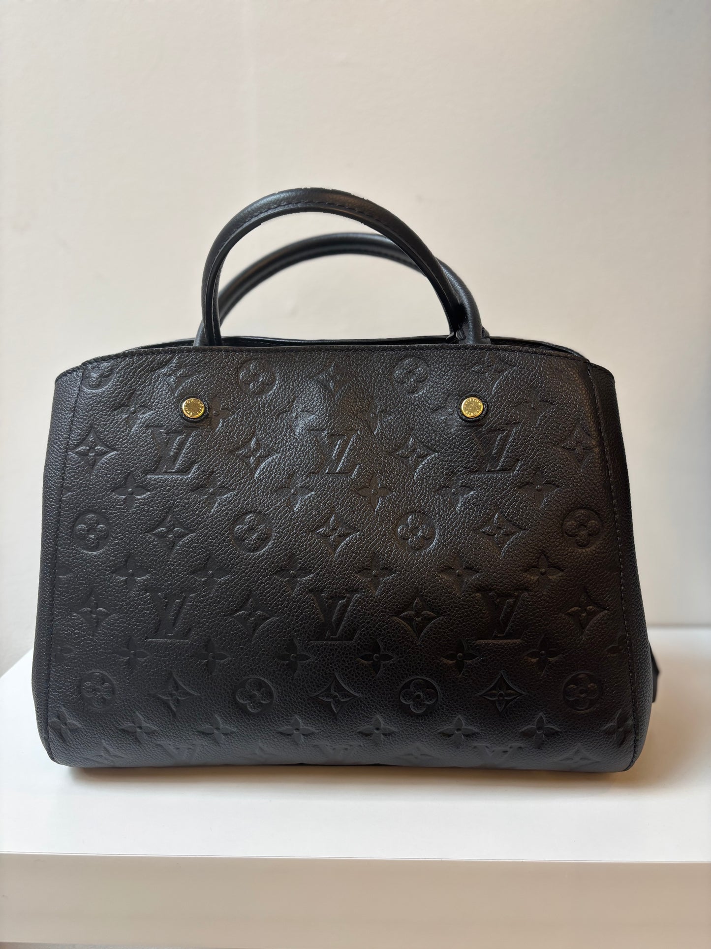 Louis Vuitton Black Empriente Montaigne