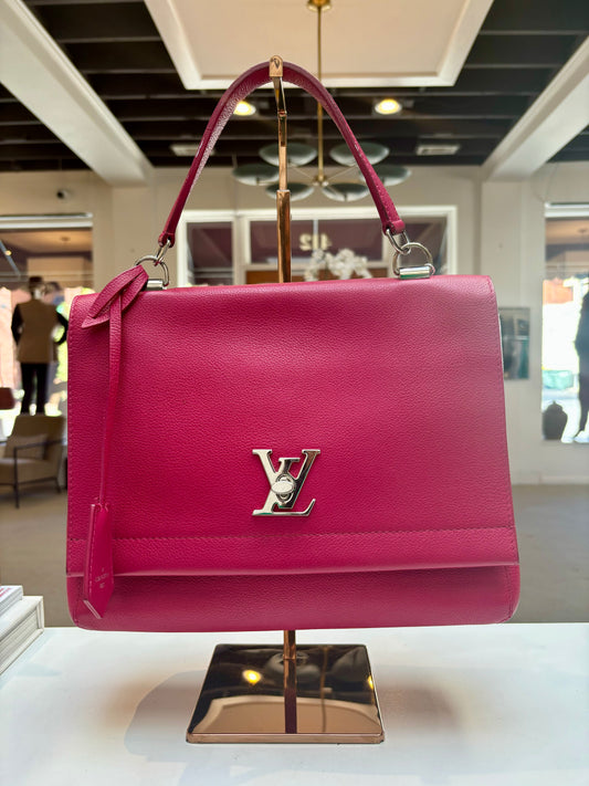 Louis Vuitton Rasberry Lockme Bag