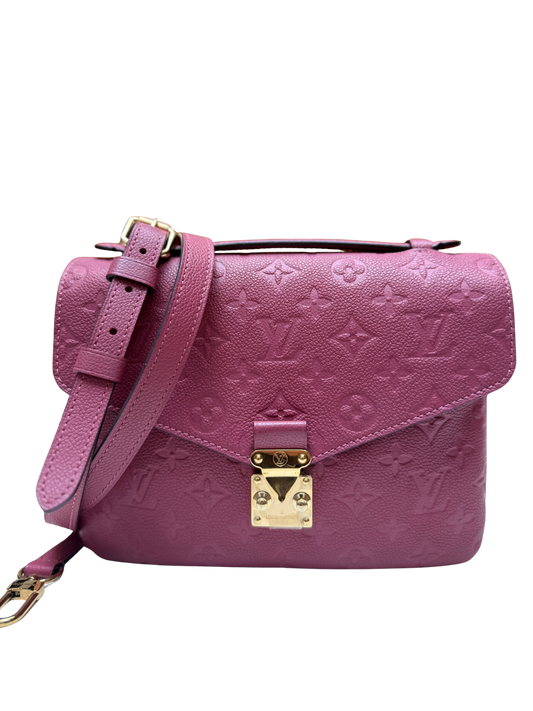 Louis Vuitton Pochette Metis Rose Bruyère