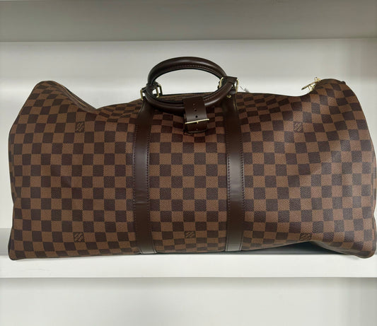 Louis Vuitton Keepall 55 Damier Ebene